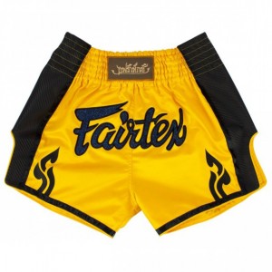 Шорты для тайского бокса Fairtex (BS-1701 yellow)